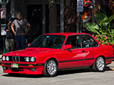 Clarence's Red E30 BMW