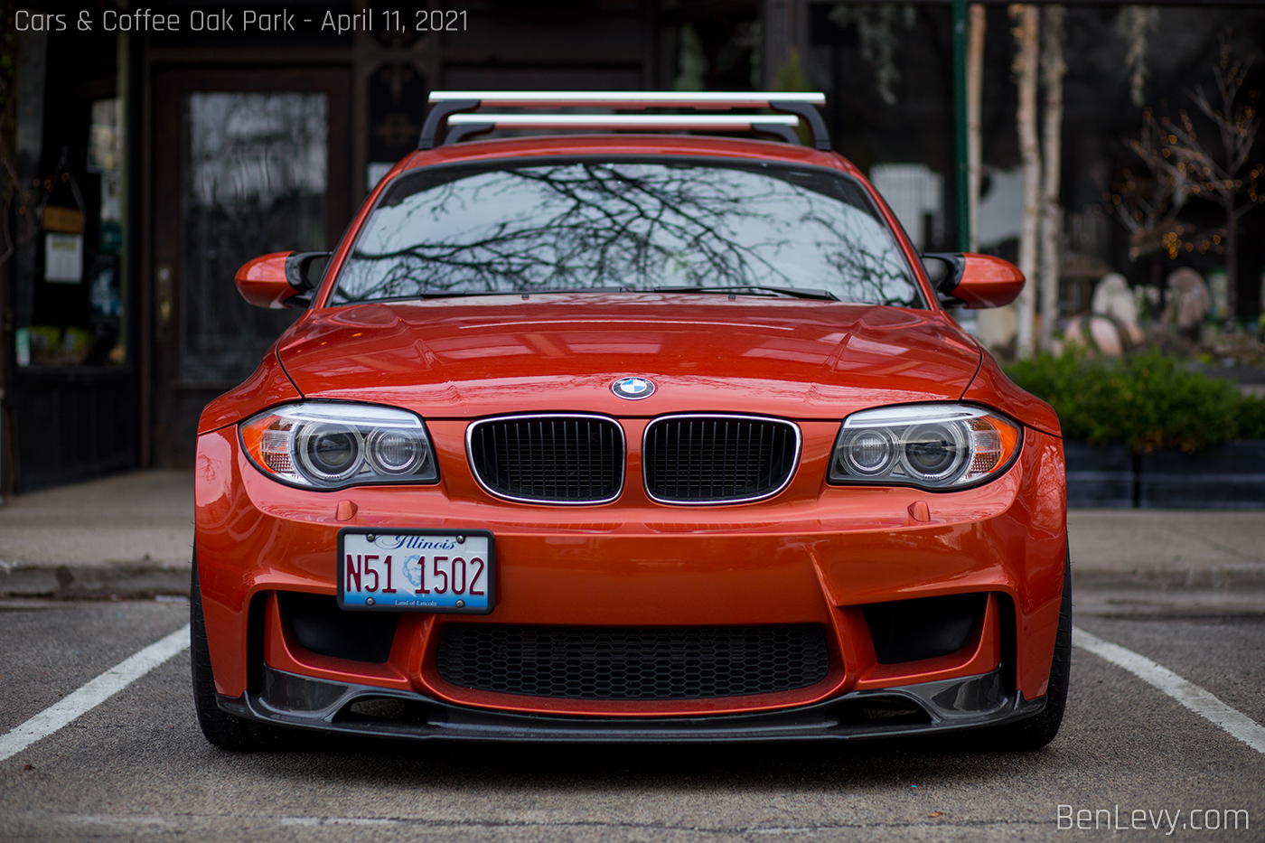 Valencia Orange BMW 1M Coupe