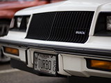 White Buick Regal T-Type Grille