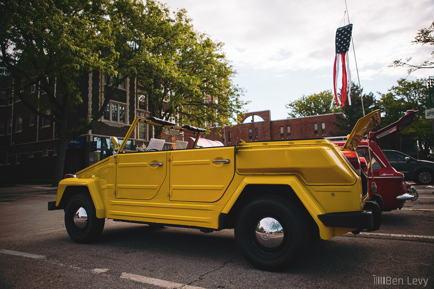 Yellow 1974 VW Thing