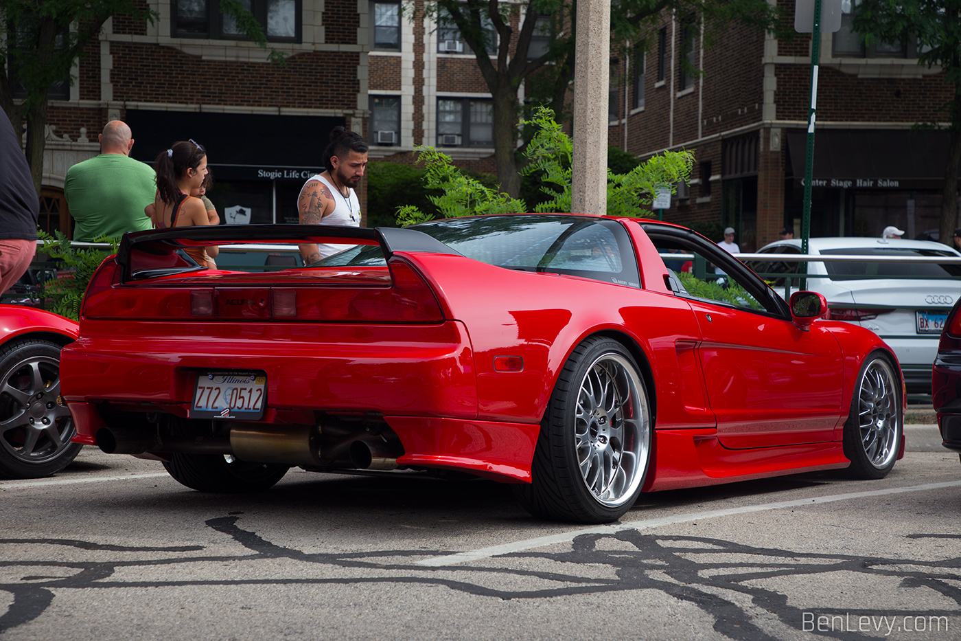 Modified 1st Gen Acura NSX in Red