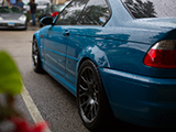 Blue BMW M3 with BBS CH Wheels