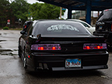 Purple tinted taillights on Nissan 240SX coupe