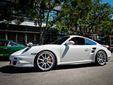 White Porsche 911 Turbo S