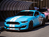 Kona Blue Mustang Shelby GT350