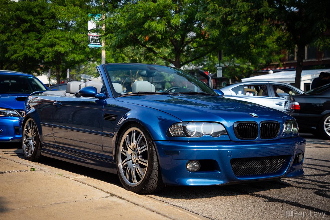 BMW M3 Convertible at Cars & Coffee Oak Park