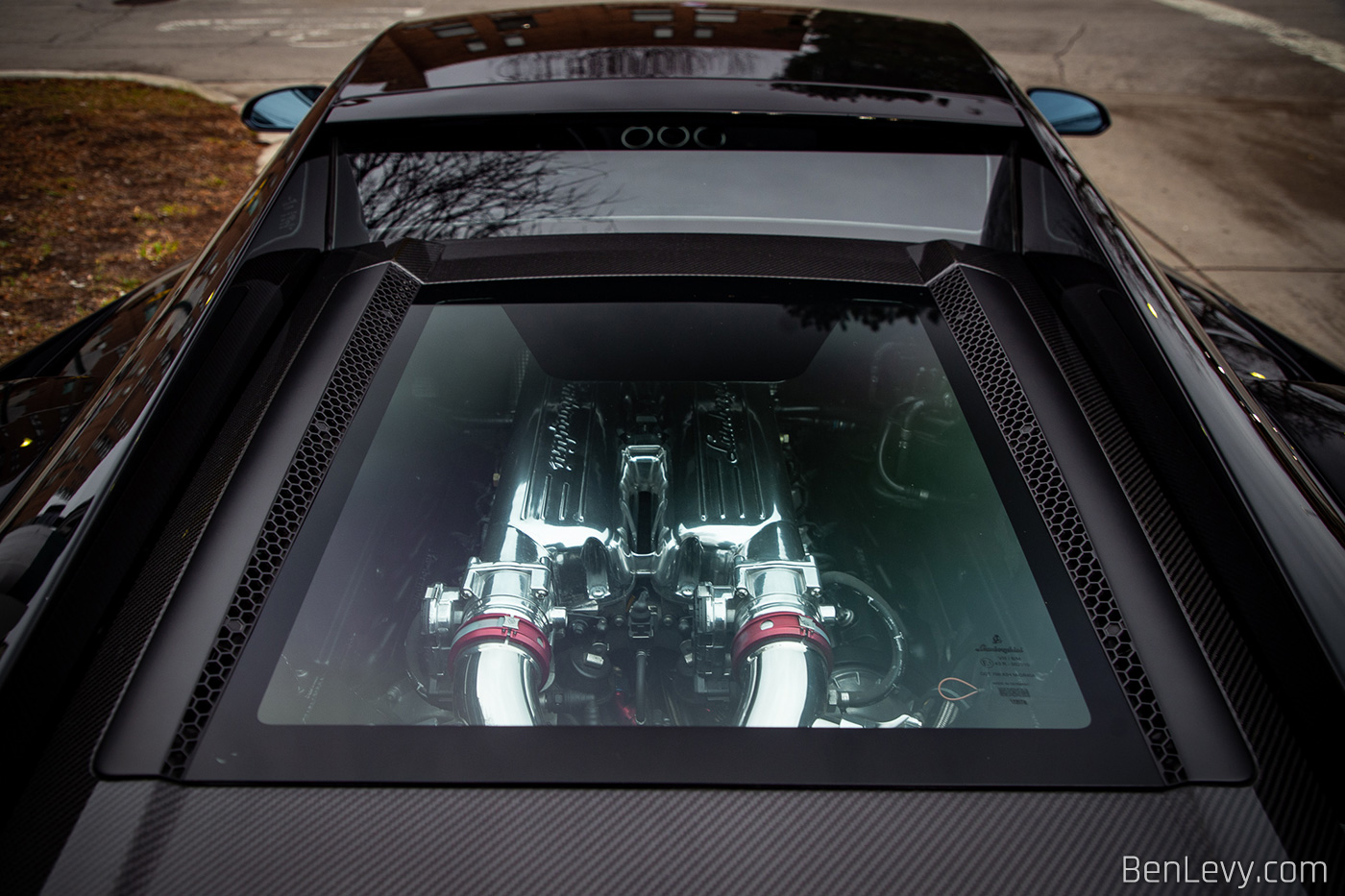 Rear Deck of Turbo Lamborghini Gallardo Superleggera