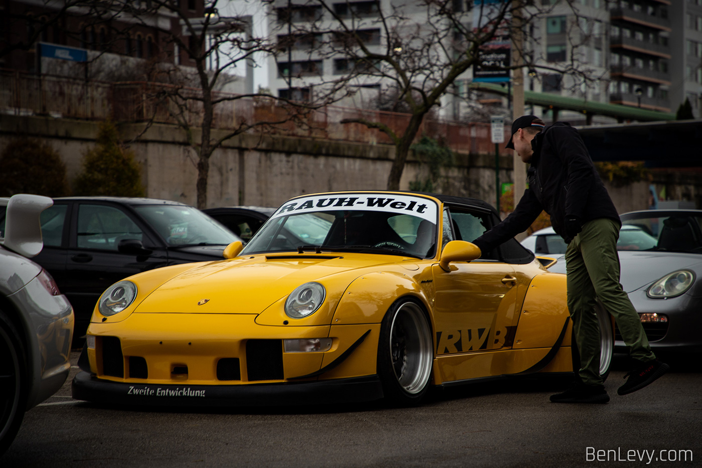 RWB Porsche at the Rally to the Rock in Chicago