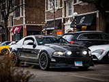 Black Ford Mustang GT