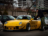 RWB Porsche at the Rally to the Rock in Chicago