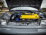 B16 Engine in Grey EF9 Honda Civic