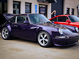 Purple Porsche 911 from Olsen Motorsports