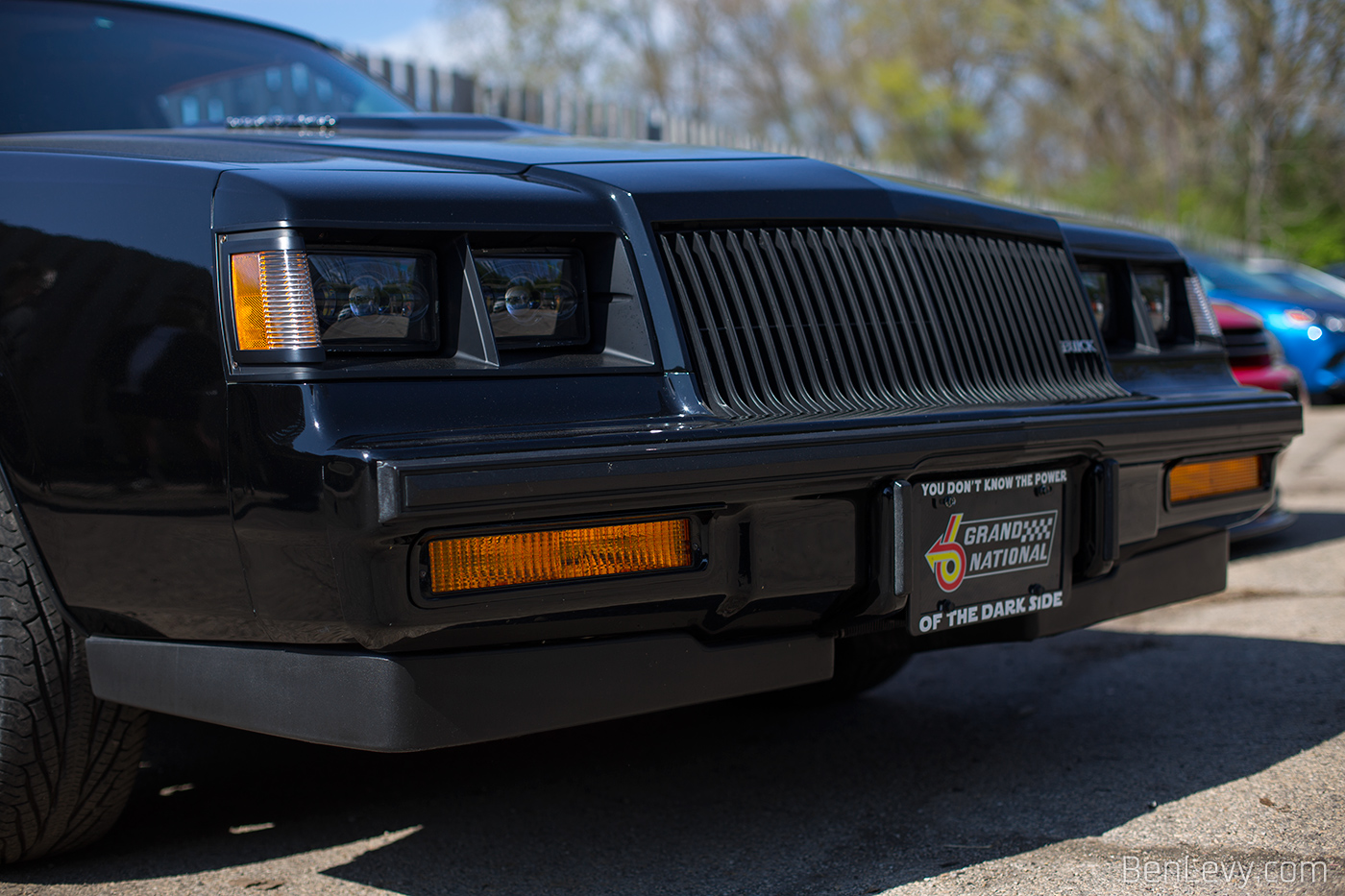 Smoked Projector Headlights on Buick Grand National