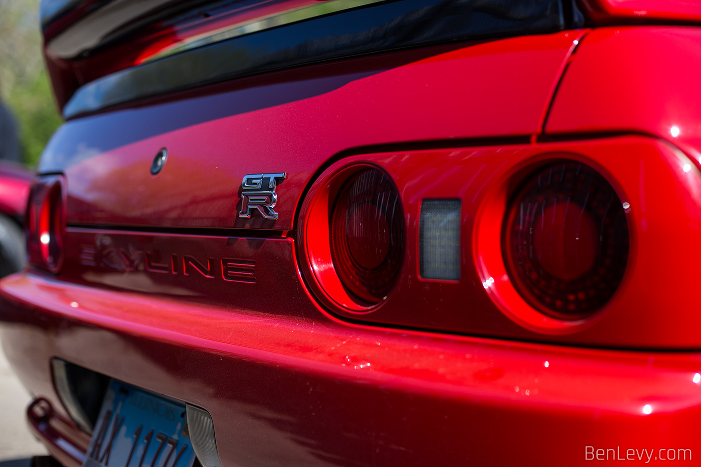 GT-R Badge on Rear of R32 Skyline