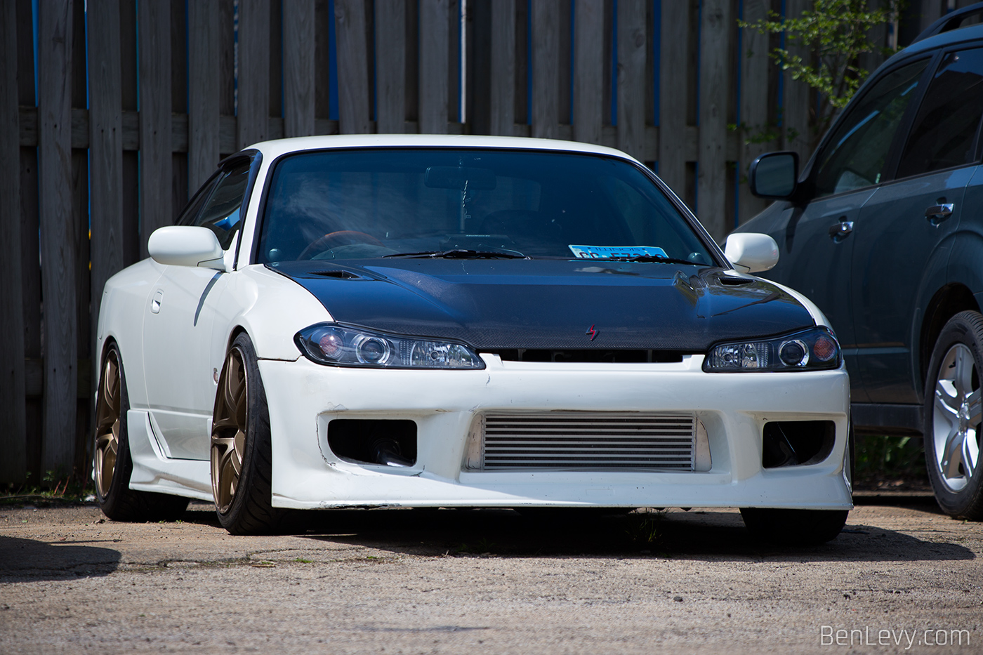 White S15 Nissan Silvia at P&L Motorsports