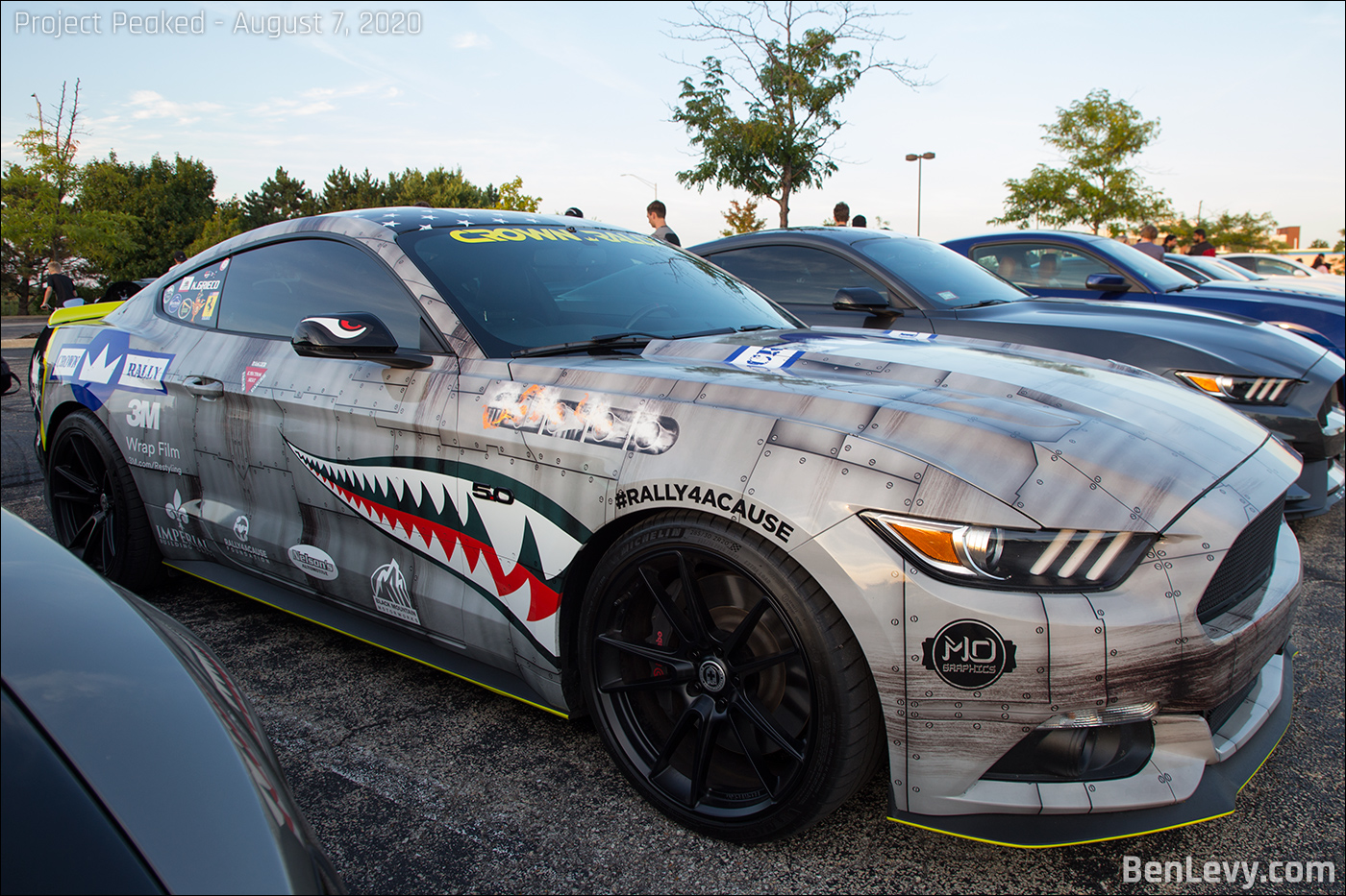 Ford Mustang GT with Crown Rally wrap