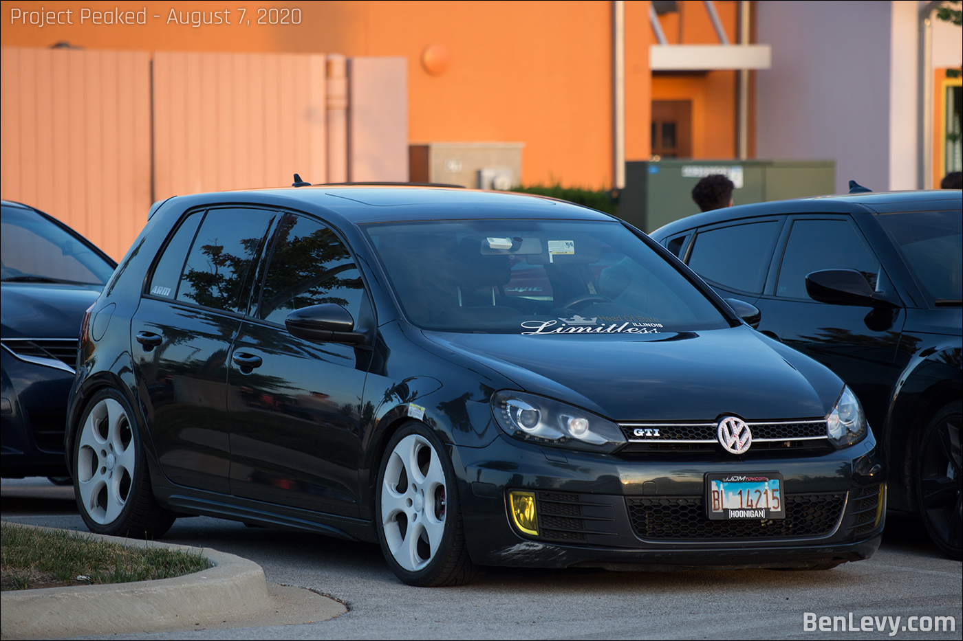 Black VW GTI