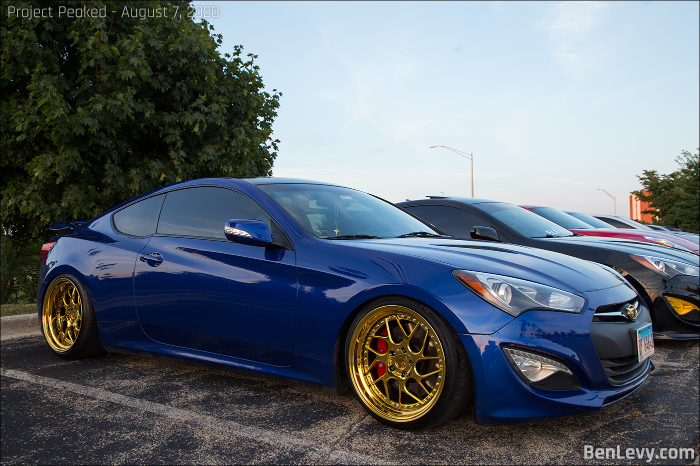 Hyundai Genesis Coupe with Aodhan DS01 Wheels in Gold