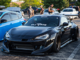 Black Scion FR-S from Team Elevate