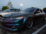 Acura TL with Work Gnosis Wheels