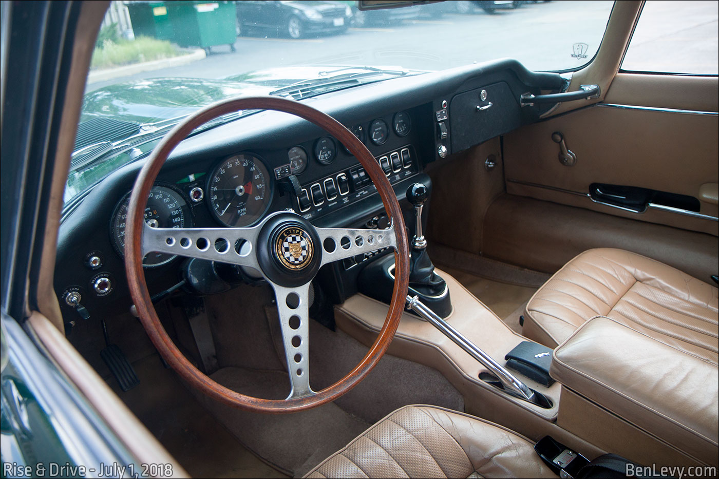 Jaguar E-Type interior
