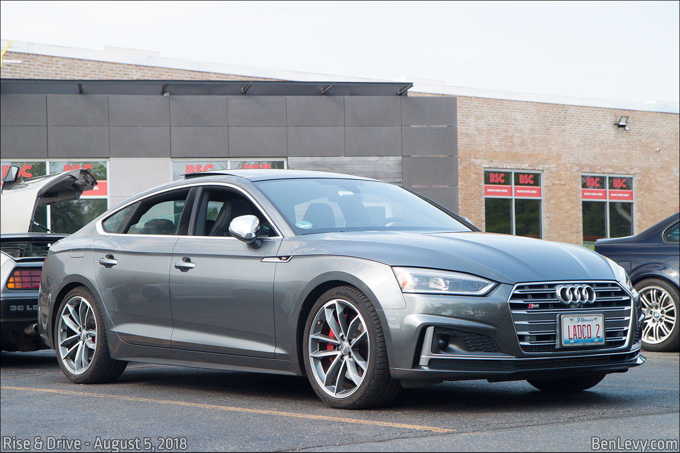 Daytona Gray Pearl Audi S5 Sportback BenLevy