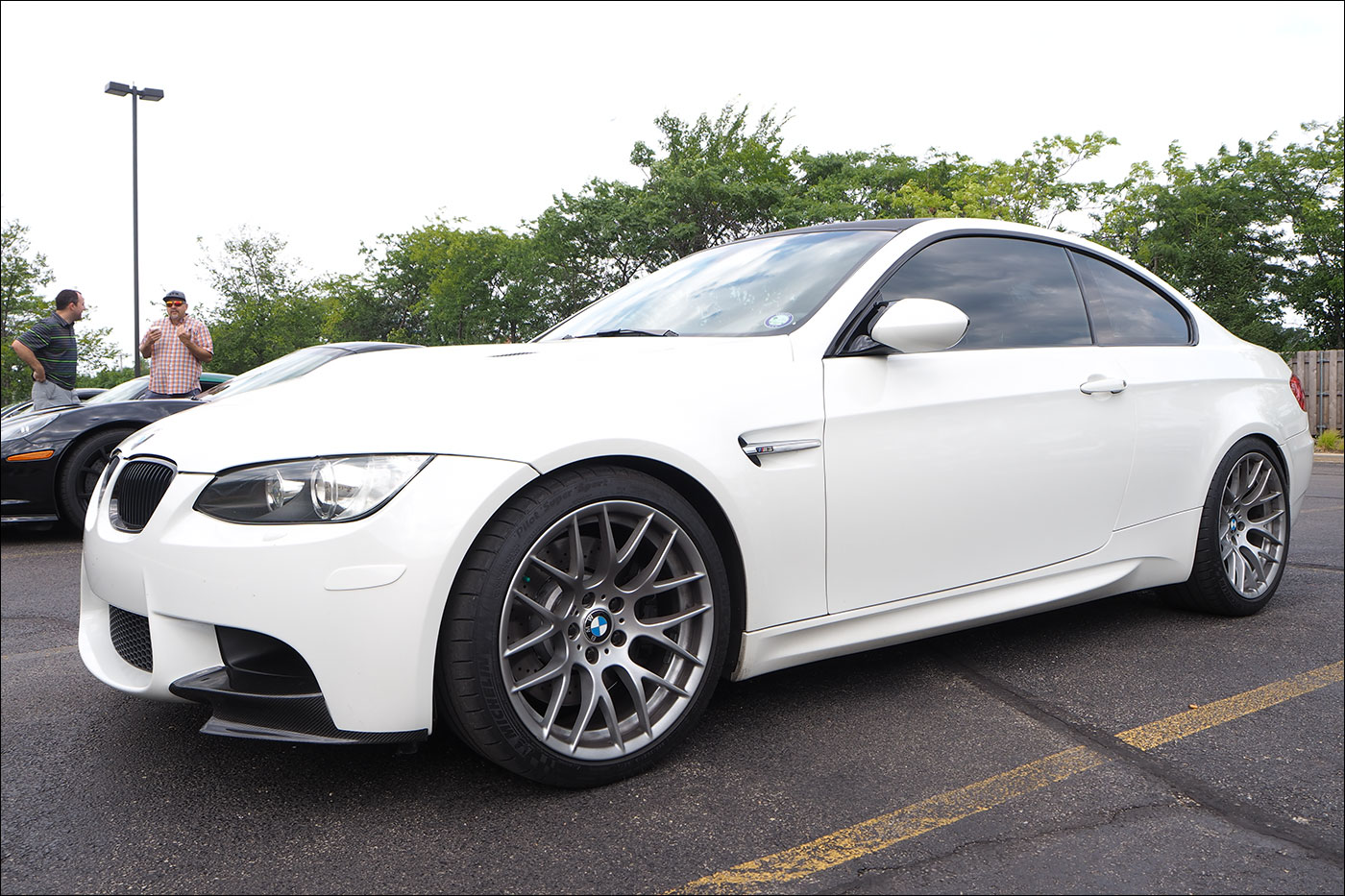 White E92 BMW M3