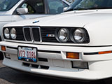 E30 BMW M3 front