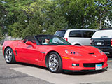 Red Corvette Grand Sport