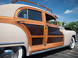 Wood trim on 1948 Chrysler Town and Country Sedan