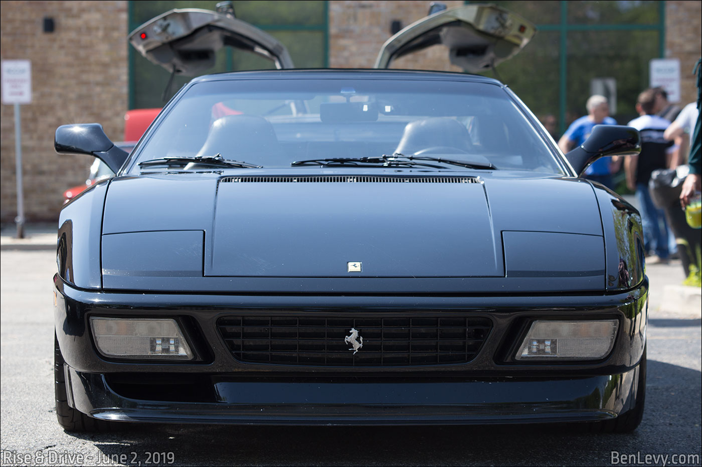 Black Ferrari 348