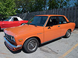 Orange Datsun 510