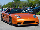 Orange Acura NSX