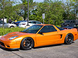 Burnt Orange Acura NSX