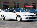 White Acura Integra