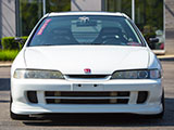 JDM headlights on Acura Integra