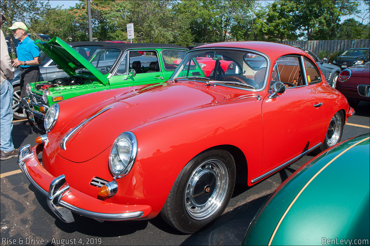 Red Porsche 356