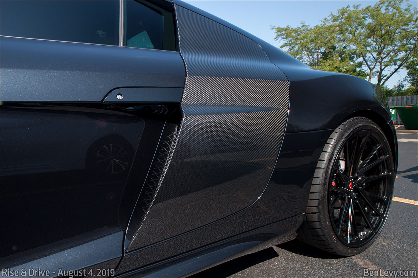 Carbon Fiber Blade on Audi R8 - BenLevy.com