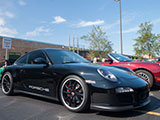 Black Porsche 911 GTS