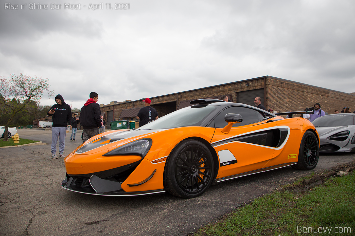 Orange McLaren 620R