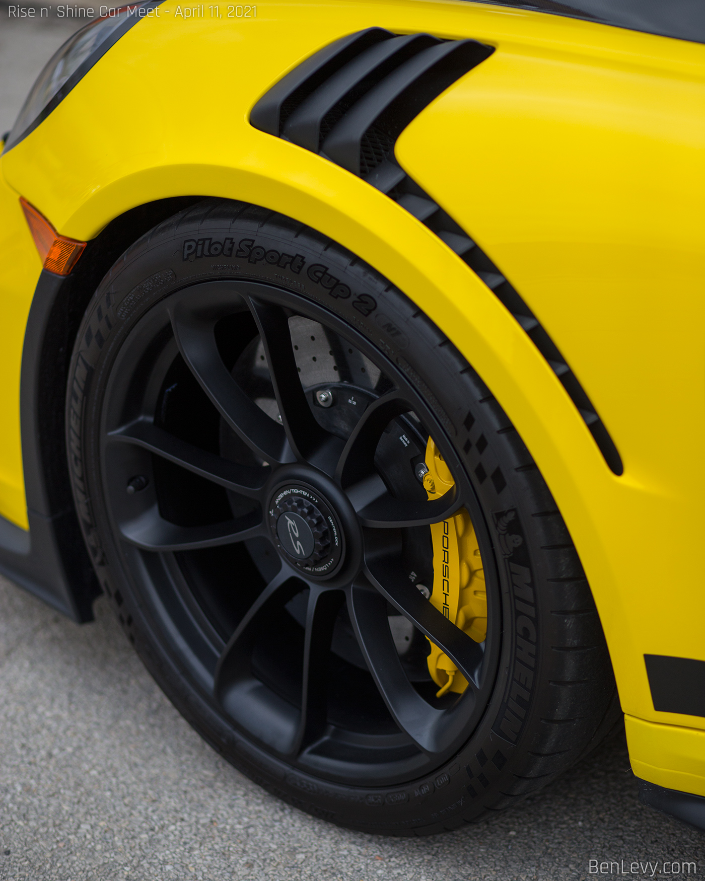 Porsche 991 GT3 RS Fender Vents