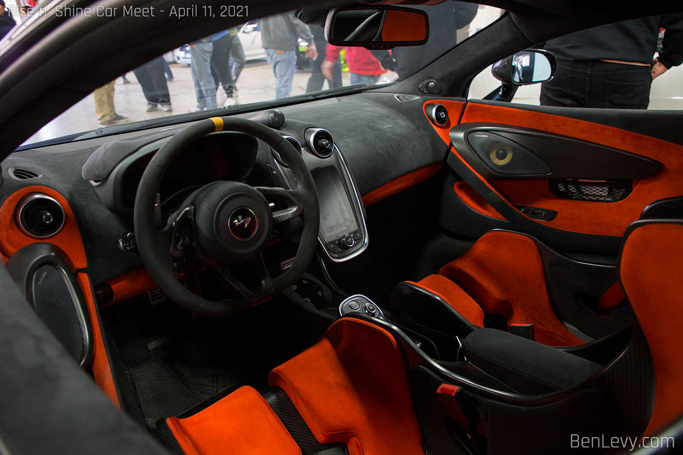 Interior of McLaren 600LT