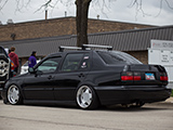 Black Bagged Volkswagen Jetta outside of Chicago Auto Pros Lombard