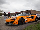 Orange McLaren 620R