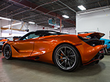 Orange Supercar at Chicago Auto Pros Lombard