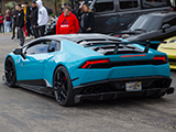 Baby Blue Lamborghini Huracan
