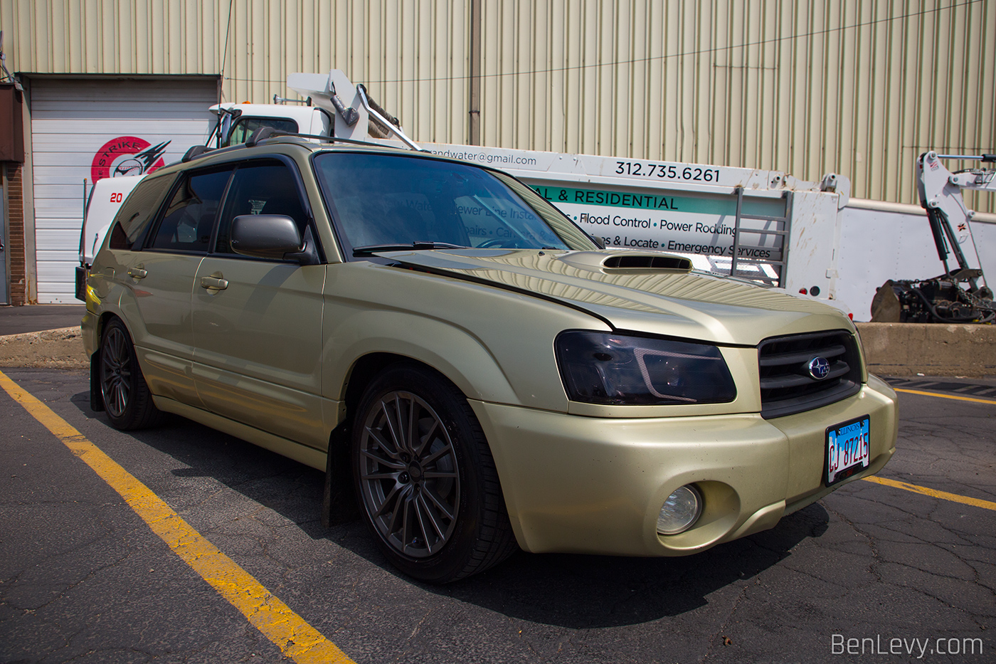 Golden, Boosted Subaru Forester