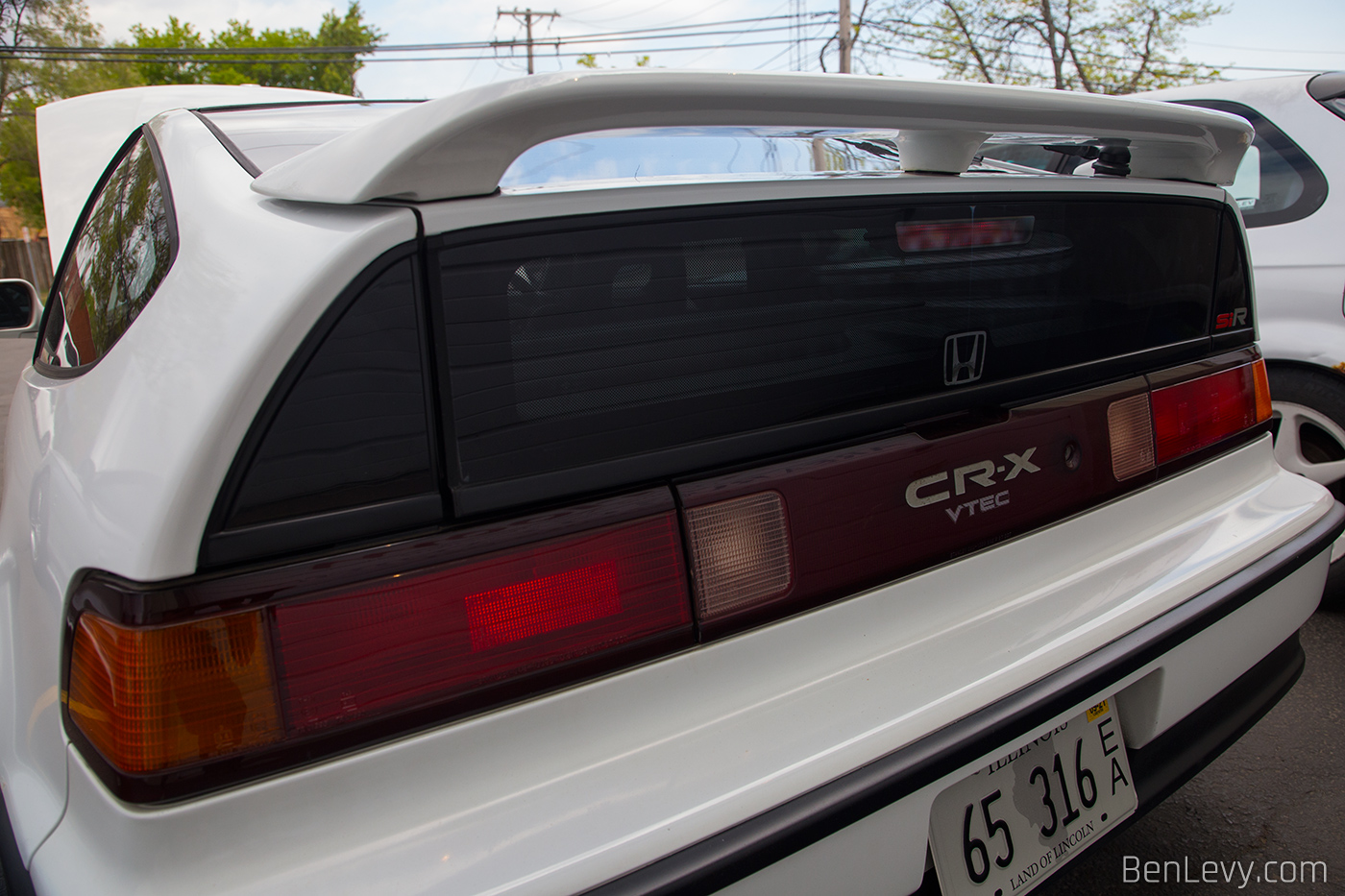 Tail Lights of JDM Honda CRX SiR