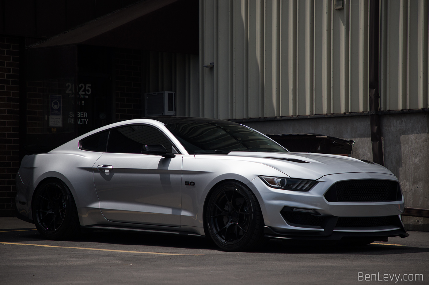 Silver S550 Ford Mustang GT