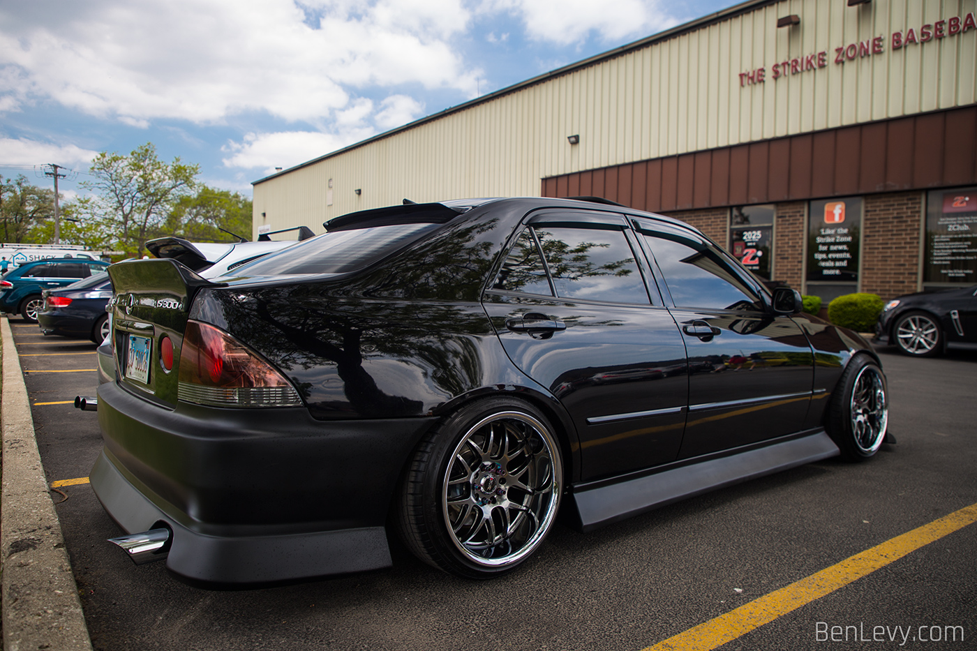 Black Lexus IS300 on XXR Wheels